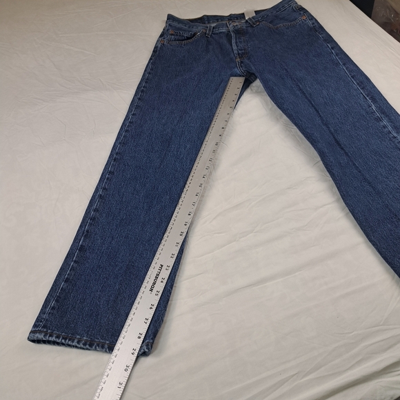 Levis 501 Made in Haiti Vintage Denim Jeans Pants W34 L30 - Picture 11 of 16